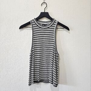 Volcom Mockneck Striped Tank